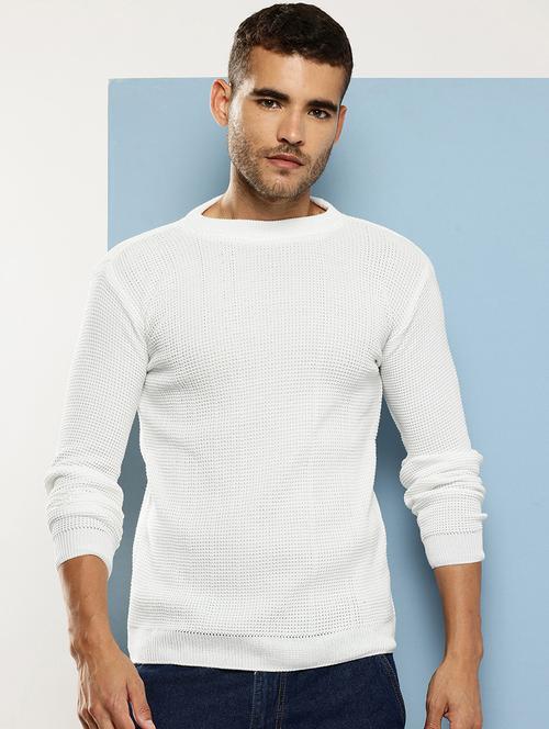 men self design long sleeve regular fit pullover  - 22086598 - Very Small Image - 1