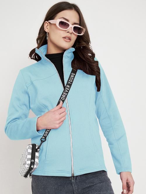 women solid long sleeve jacket - 22087056 - Very Small Image - 1