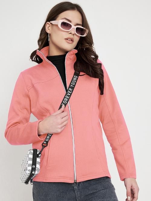 women solid long sleeve jacket - 22087058 - Very Small Image - 1