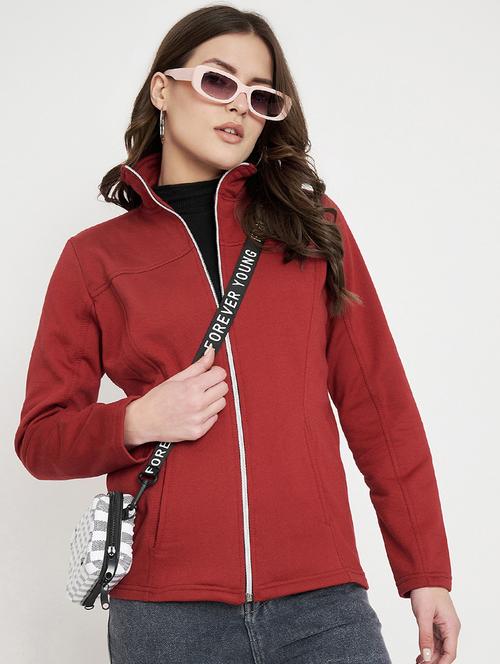 women solid long sleeve jacket - 22087060 - Very Small Image - 1