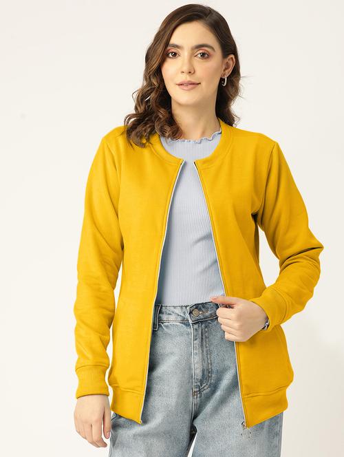 women solid long sleeve jacket - 22087101 - Very Small Image - 1