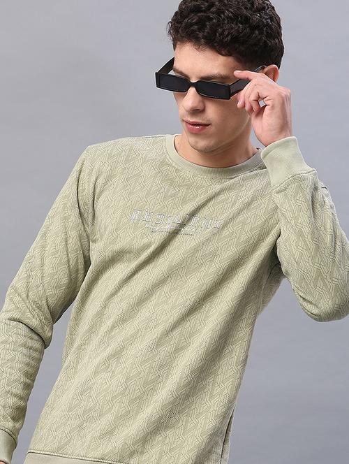 men printed long sleeve regular fit sweatshirt - 22087581 - Very Small Image - 1