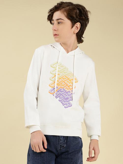 boys front print long sleeve sweatshirt - 22087958 - Very Small Image - 1