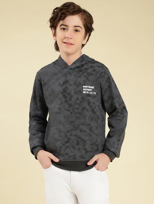boys back print long sleeve sweatshirt - 22087971 - Very Small Image - 1