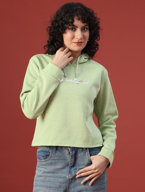 women long sleeve hooded sweatshirt - 22088343 - Very Small Image - 1