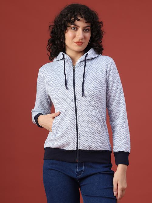 women long sleeve hooded sweatshirt - 22088344 - Very Small Image - 1