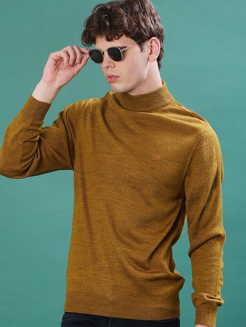 men solid long sleeve regular fit pullover - 22093066 - Very Small Image - 1