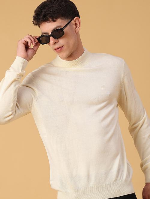 men solid long sleeve regualr fit pullover - 22093080 - Very Small Image - 1
