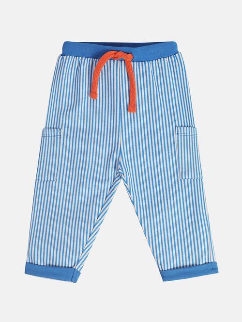 boys striped mid rise jogger - 22093407 - Very Small Image - 1