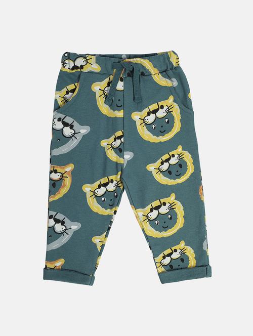 boys printed mid rise jogger - 22093408 - Very Small Image - 1