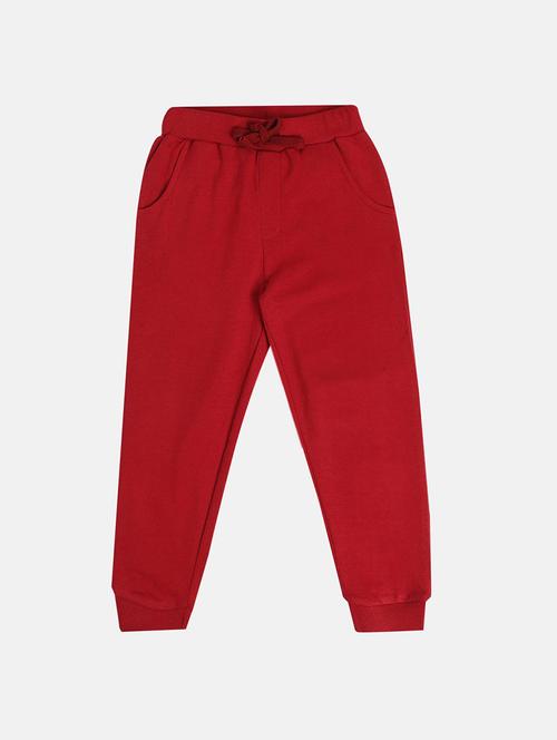 boys solid mid rise relaxed fit jogger - 22093414 - Very Small Image - 1