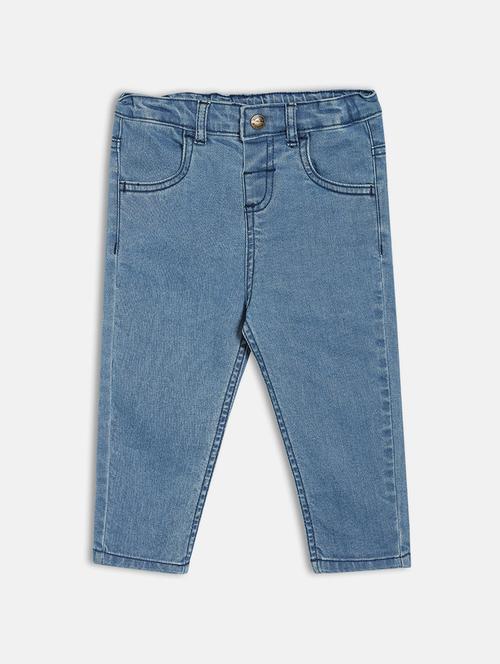 boys solid mid rise slim fit jean - 22093432 - Very Small Image - 1