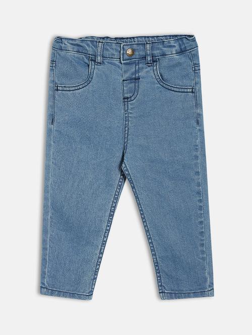 boys solid mid rise slim fit jean - 22093444 - Very Small Image - 1