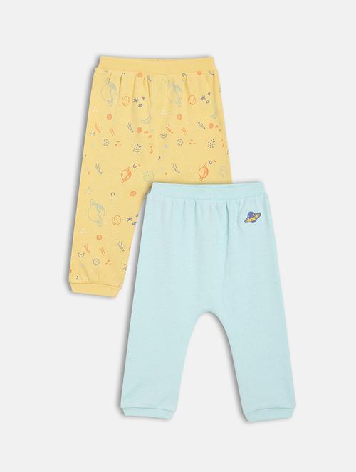 boys pack of 2 mid rise jogger - 22093451 - Very Small Image - 1