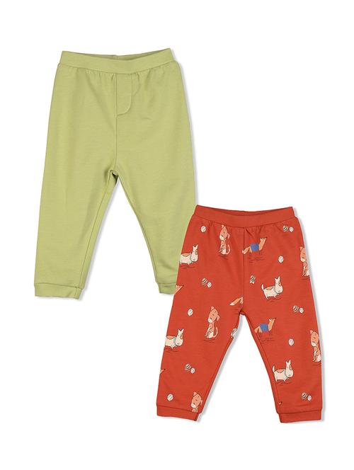 boys pack of 2 mid rise relaxed fit jogger - 22093461 - Very Small Image - 1