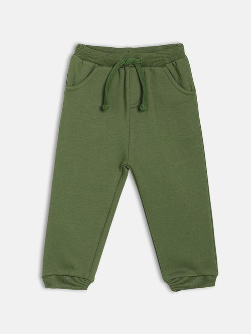 boys solid mid rise jogger - 22093475 - Very Small Image - 1