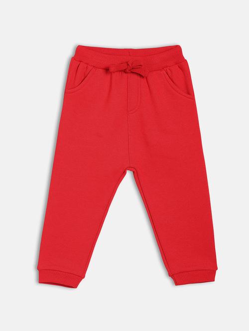 boys solid mid rise relaxed fit jogger - 22093476 - Very Small Image - 1