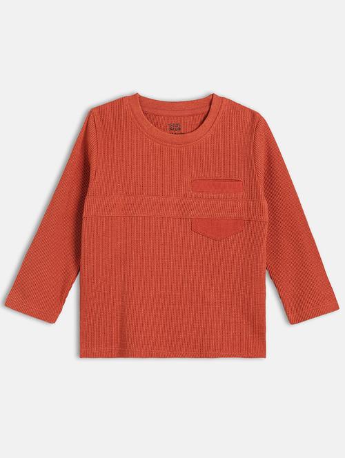 boys solid long sleeve t-shirt - 22093527 - Very Small Image - 1
