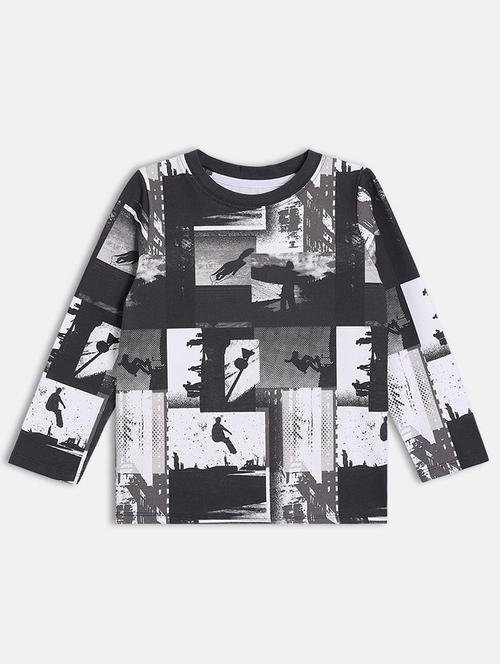 boys printed long sleeve t-shirt - 22093543 - Very Small Image - 1
