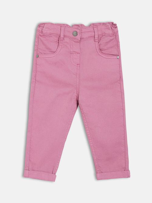 girls solid mid rise slim fit jean - 22093721 - Very Small Image - 1