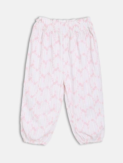 girls printed mid rise jogger - 22093736 - Very Small Image - 1