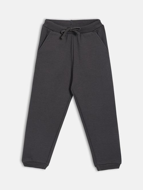 girls solid mid rise jogger - 22093739 - Very Small Image - 1