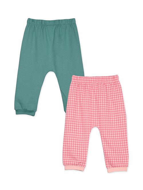 girls pack of 2 printed mid rise jogger - 22093740 - Very Small Image - 1