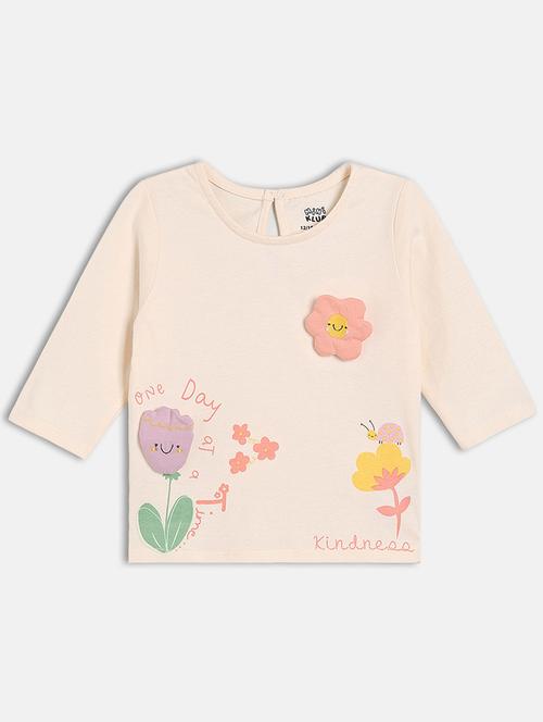 girls printed long sleeve top - 22093826 - Very Small Image - 1