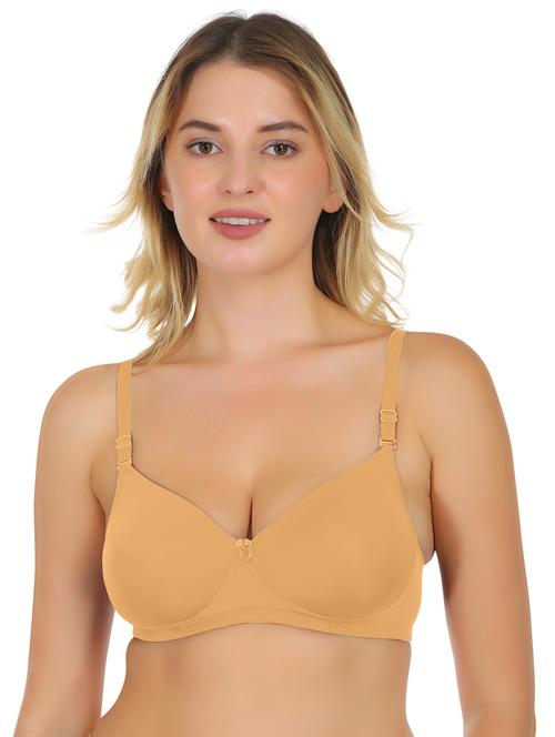 women solid lightly padded bra - 22100879 - Very Small Image - 1