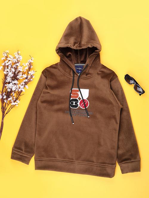 boys front print long sleeve sweatshirt - 22101250 - Very Small Image - 1