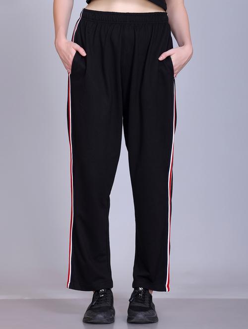 women tapered mid rise relaxed fit track pant - 22101585 - Very Small Image - 1
