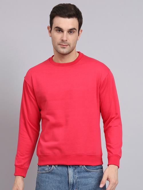 men solid long sleeve regular fit sweatshirt - 22101755 - Very Small Image - 1