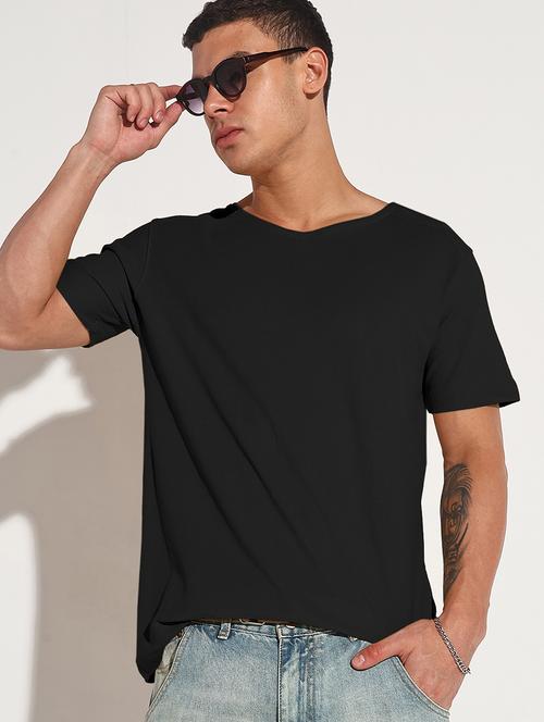 men solid short sleeve regular fit t-shirt - 22102193 - Very Small Image - 1