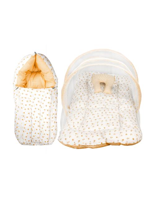 new born cotton printed baby bedding set - 22103153 - Very Small Image - 1
