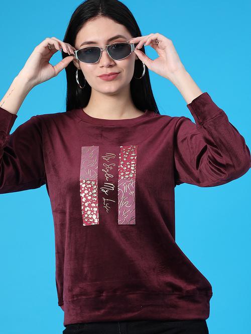 women printed long sleeve sweatshirt - 22105422 - Very Small Image - 1