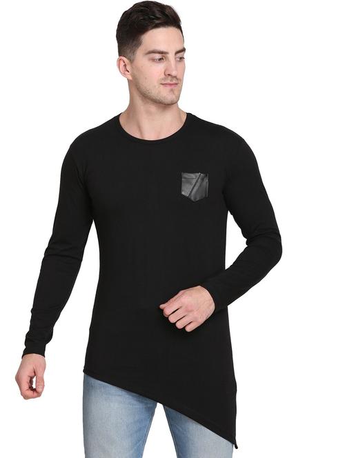 men solid long sleeve regular fit t-shirt - 22105593 - Very Small Image - 1
