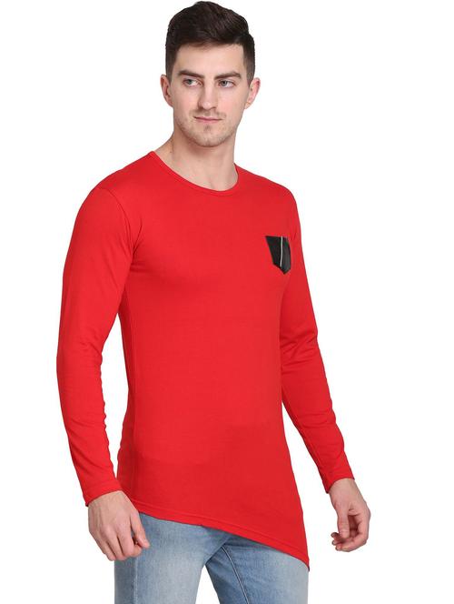 men solid long sleeve regular fit t-shirt - 22105594 - Very Small Image - 1
