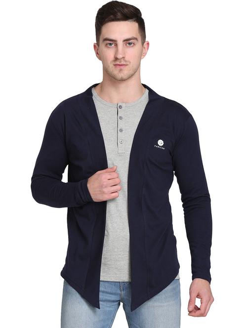 men color block long sleeve regular fit t-shirt - 22105599 - Very Small Image - 1