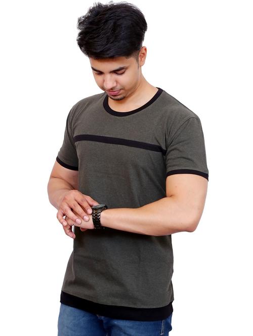 men striped short sleeve regular fit t-shirt - 22105623 - Very Small Image - 1