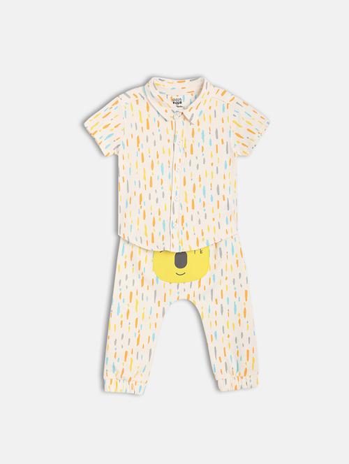 kids printed full length co-ord set - 22106476 - Very Small Image - 1