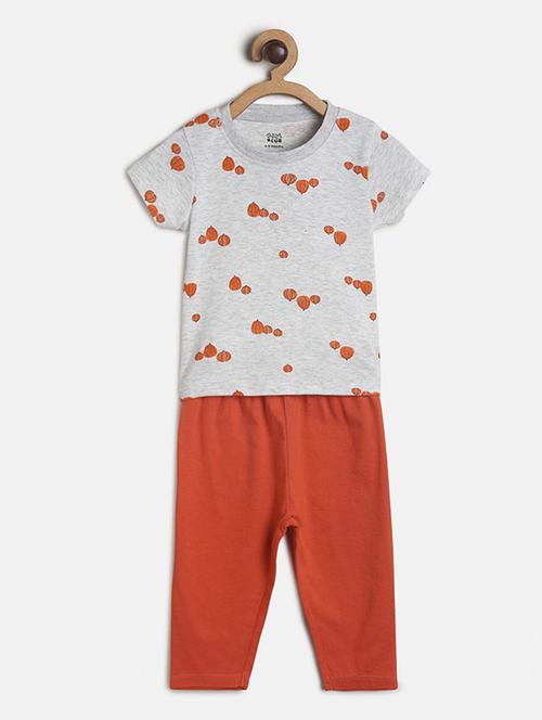 kids printed full length co-ord set - 22106509 - Very Small Image - 1