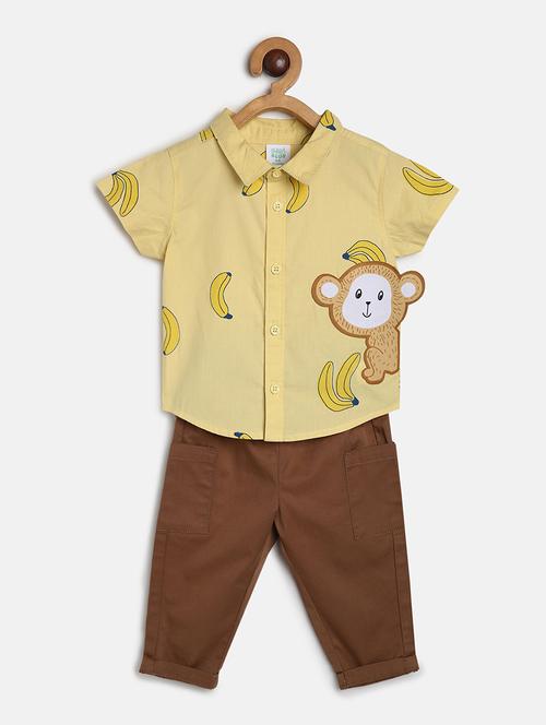 boys printed full length co-ord set - 22106567 - Very Small Image - 1