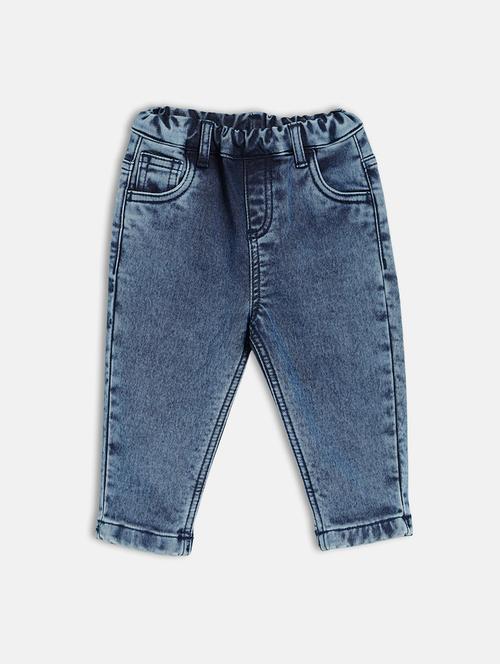 boys solid mid rise slim fit jean - 22106628 - Very Small Image - 1