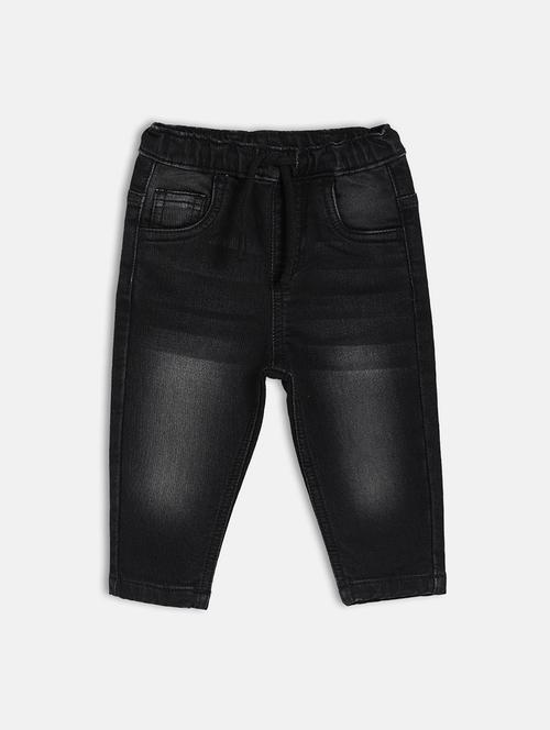 boys solid mid rise slim fit jeans - 22106631 - Very Small Image - 1