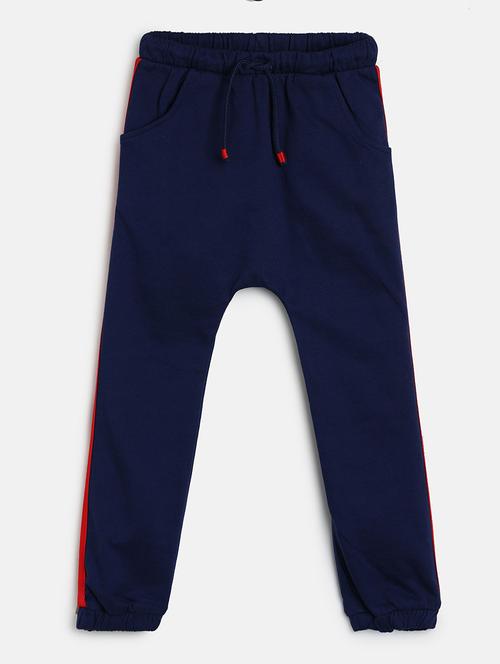 boys solid mid rise jogger - 22106657 - Very Small Image - 1