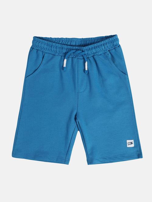 boys solid mid rise regular fit shorts - 22106722 - Very Small Image - 1