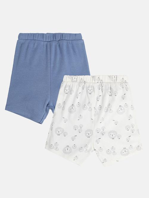 boys pack of 2 printed mid rise shorts - 22106749 - Very Small Image - 1