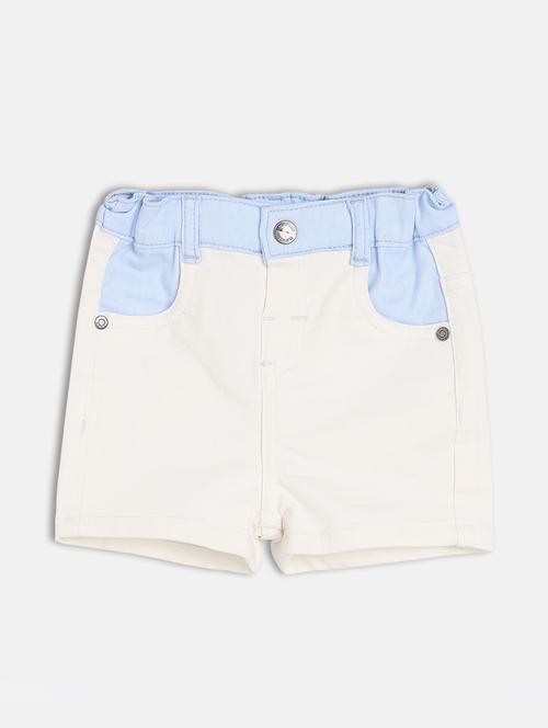 boys solid mid rise regular fit shorts - 22106762 - Very Small Image - 1