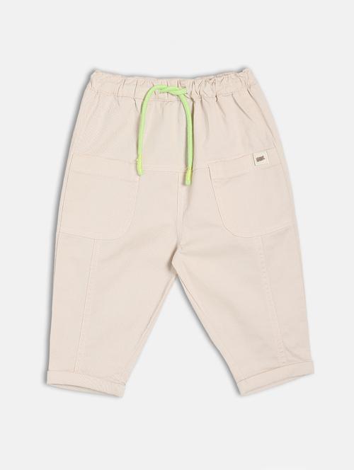 boys solid mid rise chinos - 22106794 - Very Small Image - 1