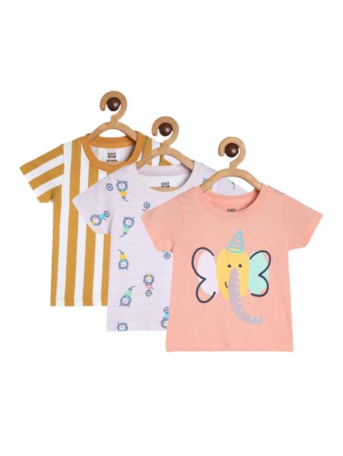 boys pack of 3 printed short sleeve t-shirt - 22106812 - Very Small Image - 1